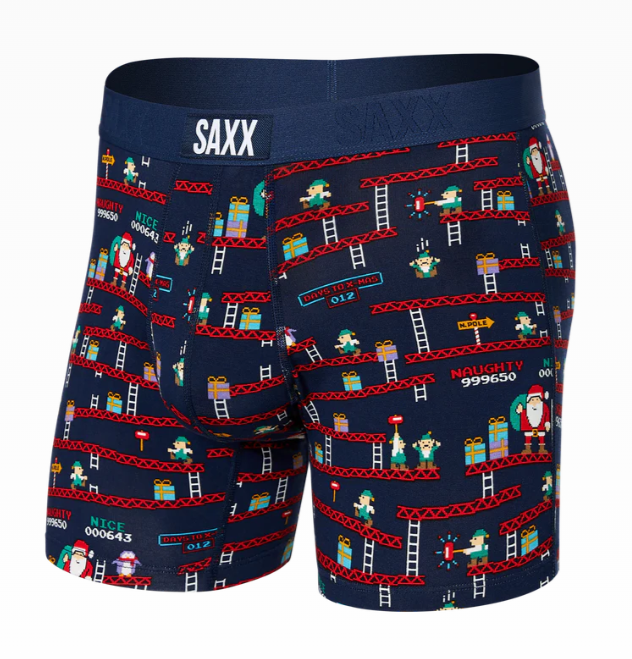 SAXX VIBE Super Soft BB - Santa's Workshop Navy