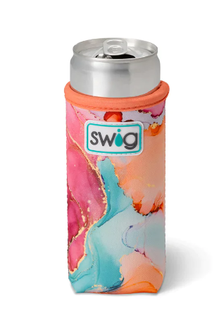 Swig- 12 oz Skinny Can Cooler - Hawaiian Punch