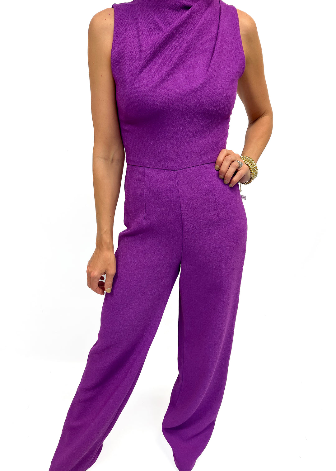 Black Halo Corrine Jumpsuit - Hyacinth - Gabrielle's Biloxi