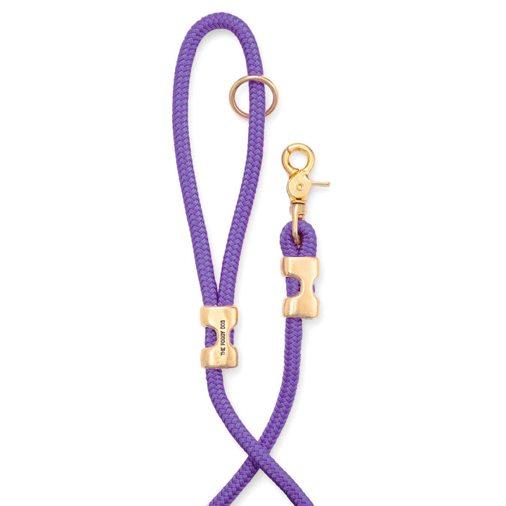 Violet Marine Rope Dog Leash - Gabrielle's Biloxi