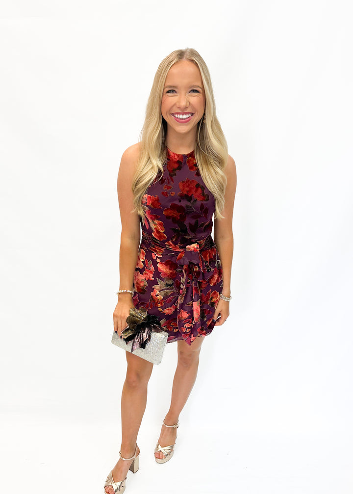 Amanda Uprichard Selah Dress - Sorrel Burnout