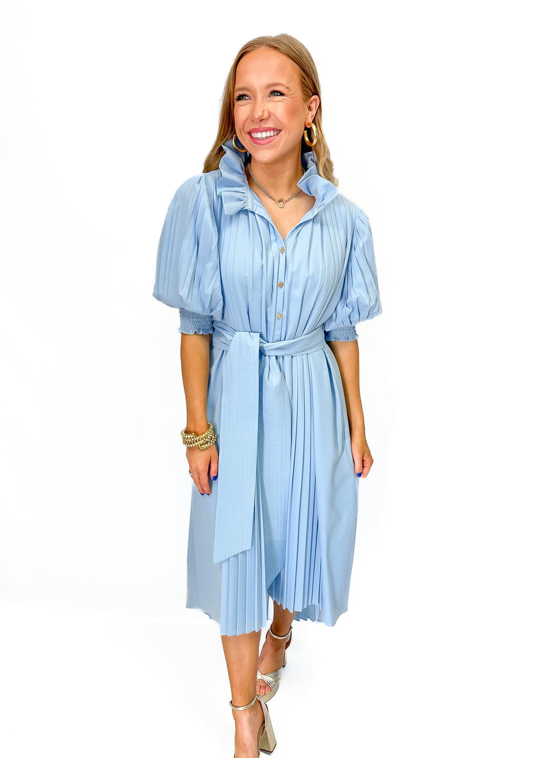 Emily McCarthy Rowan Dress - Sail - Gabrielle's Biloxi