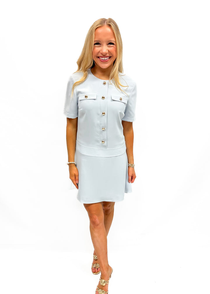 Amanda Uprichard Greer Dress - Moonstone