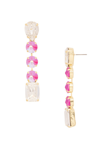 Sorrelli Lucille Statement Earrings - Electric Pink - Gabrielle's Biloxi