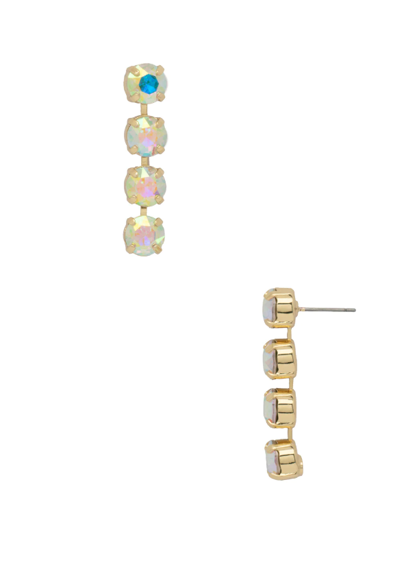 Sorrelli Matilda Dangle Earrings - Crystal Aurora Borealis - Gabrielle's Biloxi