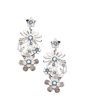 Sorrelli Julie Statement Earrings - Windsor Blue - Gabrielle's Biloxi