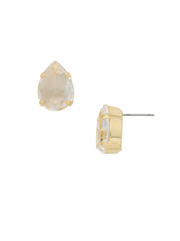 Sorrelli Eileen Stud Earrings - Crystal - Gabrielle's Biloxi