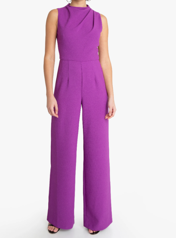 Black Halo Corrine Jumpsuit - Hyacinth - Gabrielle's Biloxi