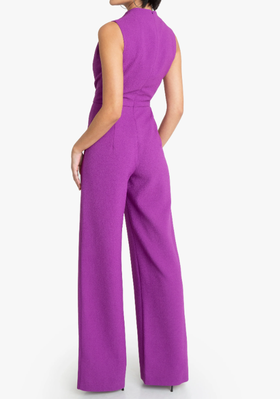 Black Halo Corrine Jumpsuit - Hyacinth - Gabrielle's Biloxi