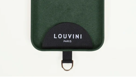 Louvini Adaptateur Coque Bandouliere Universal Miki - Noir - Gabrielle's Biloxi