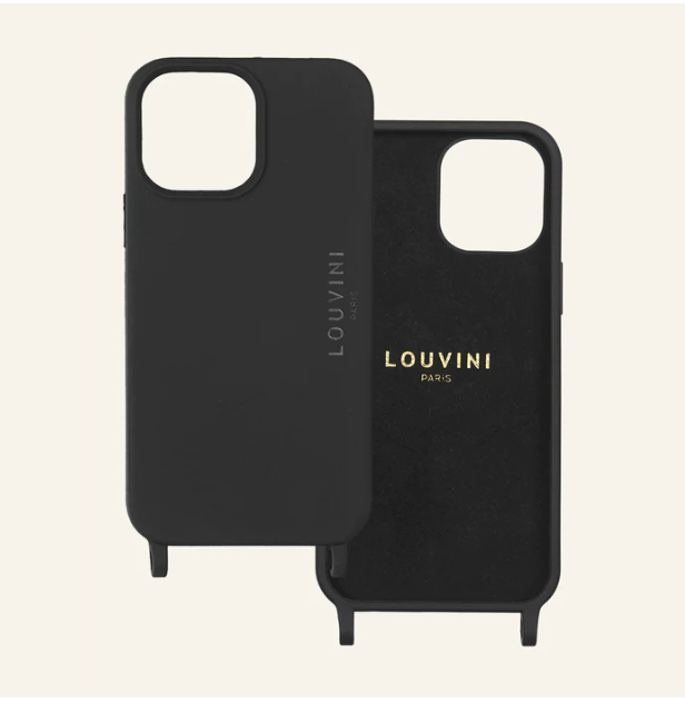 Louvini Coque Milo Noir - IPHONE 15 PRO - Gabrielle's Biloxi