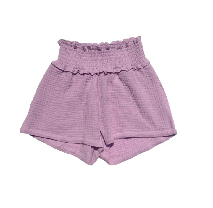 Girls Sadie Short - Orchid Gauze - Gabrielle's Biloxi