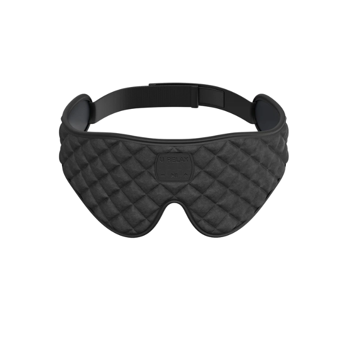 U RELAX Audio Eye Mask - Black - Gabrielle's Biloxi