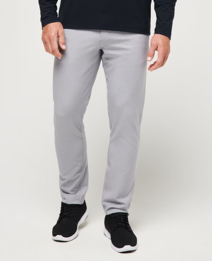 Travis Mathew Open to Close Pant- Heather Steel - Gabrielle's Biloxi