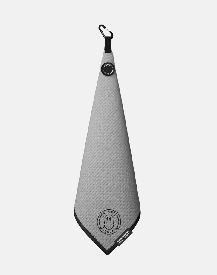 Ghost Golf Magnetic Towel (Greenside) - Grey - Gabrielle's Biloxi