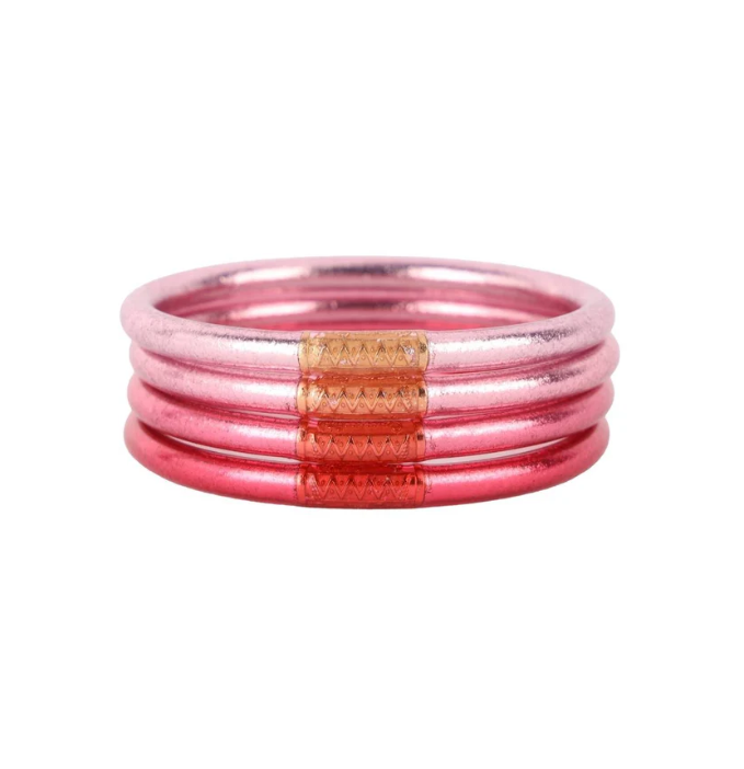 BuDhaGirl All Weather Bangles - Carousel Pink - Gabrielle's Biloxi