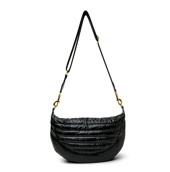 Think Royln Elton Hobo Cross Body (Gold Chain) - Pearl Black