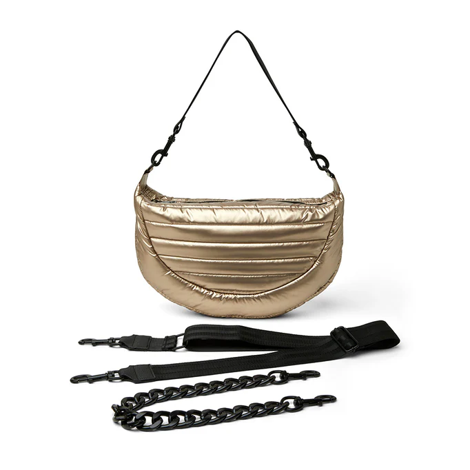 Think Royln Elton Hobo Crossbody - Pearl Cashmere