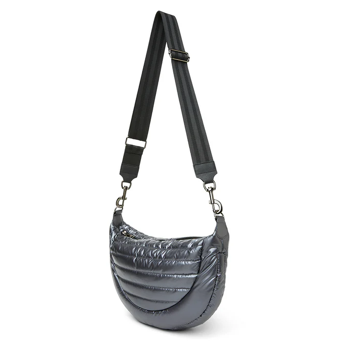 Think Royln Elton Hobo Cross Body - Pearl Grey