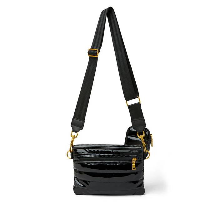 Think Royln Downtown Cross Body - Black Patent