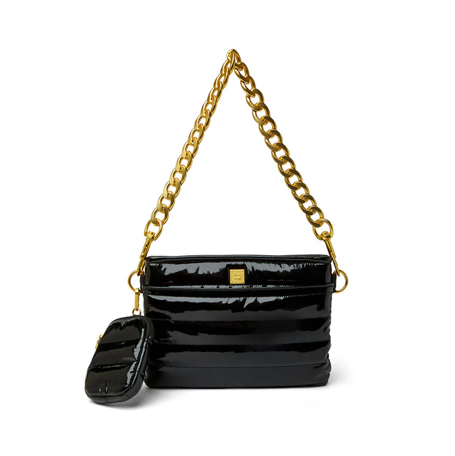 Think Royln Downtown Cross Body - Black Patent