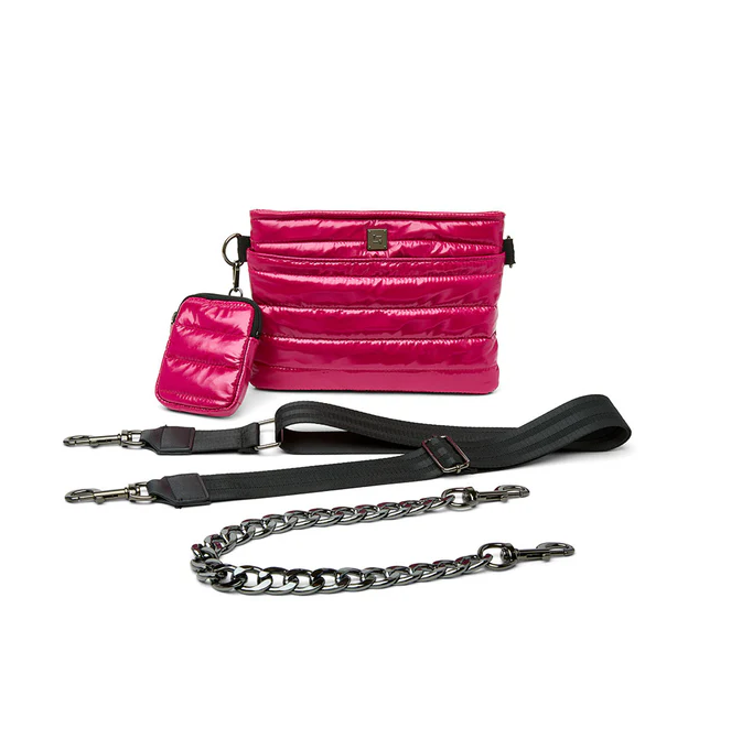 Think Royln Downtown Cross Body - Glossy Garnet