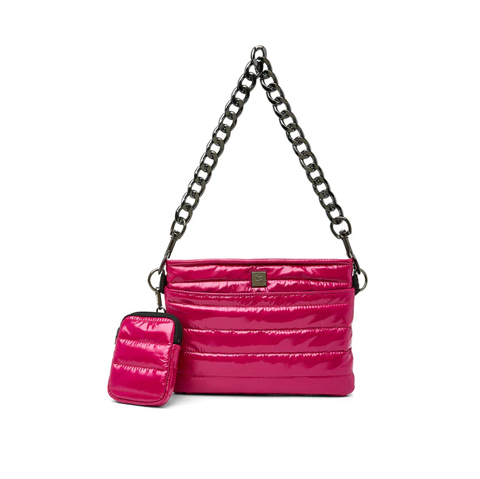 Think Royln Downtown Cross Body - Glossy Garnet