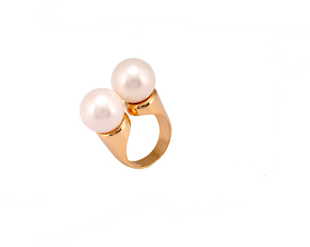 Sheila Fajl Pearl Jackie Adjustable Ring