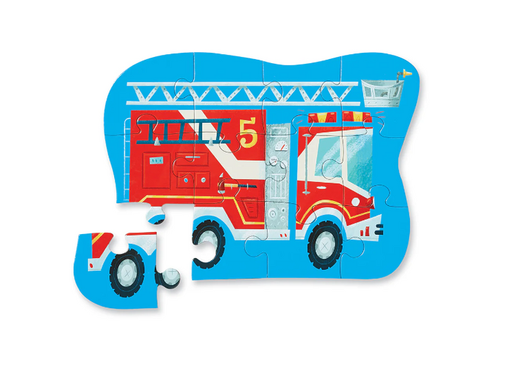 Mini Puzzle/Fire Truck - 12 pc