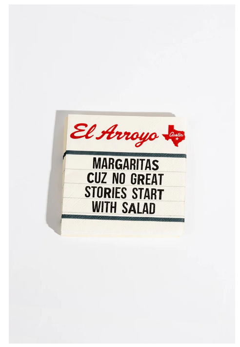 El Arroyo Cocktail Napkins - Salad Stories