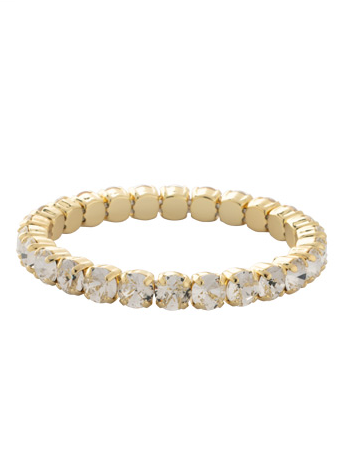 Sorrelli 8-inch Sienna Stretch Bracelet - Crystal