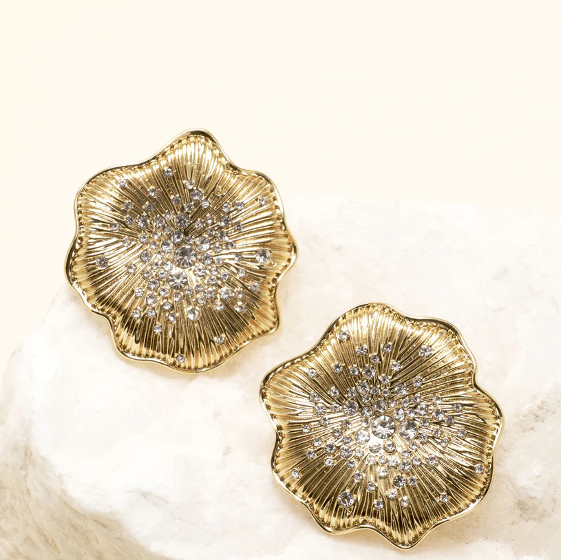 Mignonne Gavigan Christopher Studs - Gold