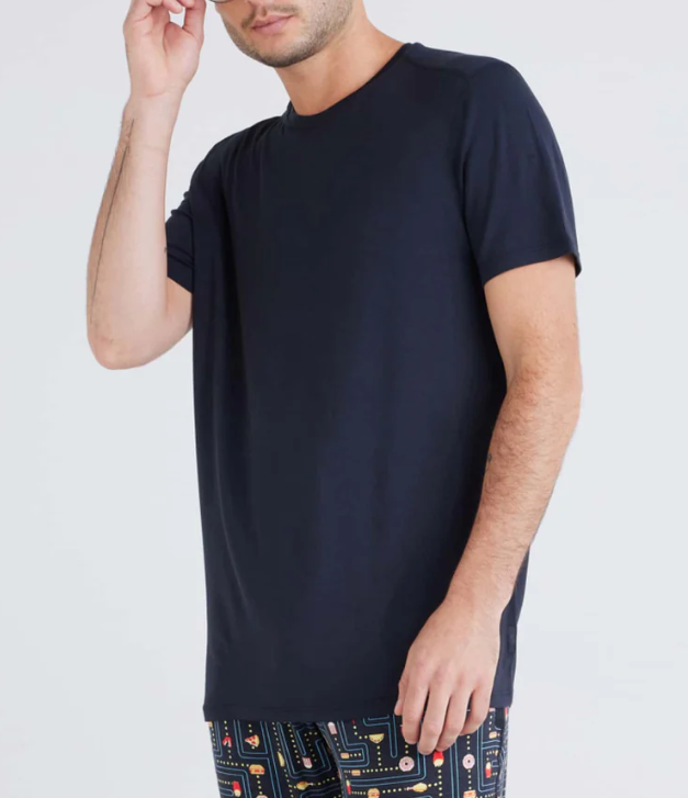 Saxx Snooze Short Sleeve Tee - Black