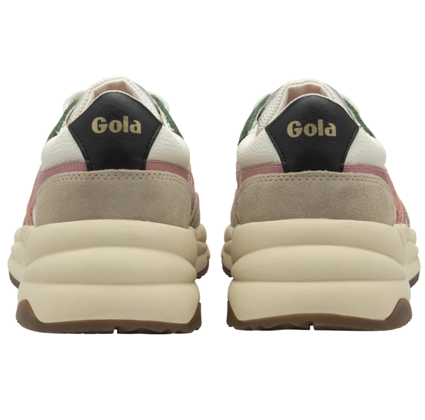 Gola Women's Saturn Quadrant Sneakers - Off White/Rhino/Light Grey