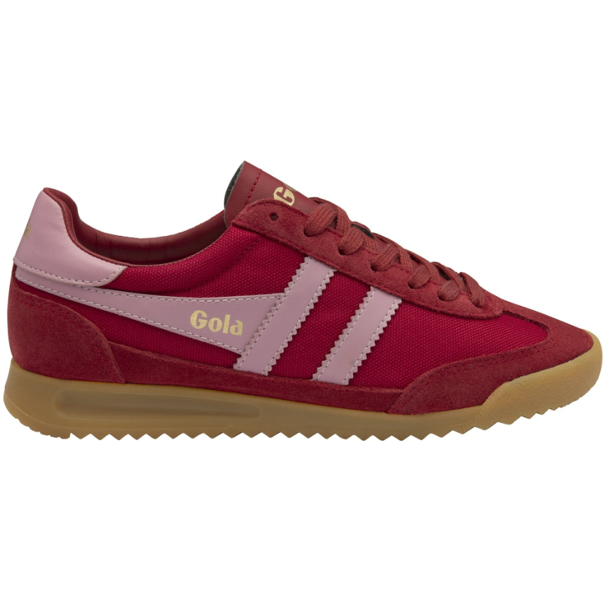 Gola Women's Tornado Sneakers - Deep Red/Candy