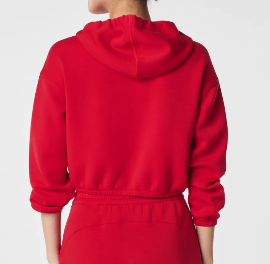 Spanx Airessentials Cinched Hoodie - Spanx Red