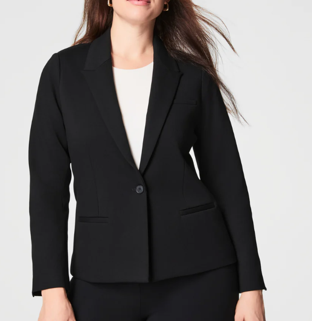 Spanx Ponte Blazer - Classic Black