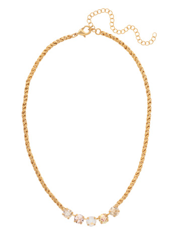 Sorrelli Shannon Tennis Necklace - Golden Goddess