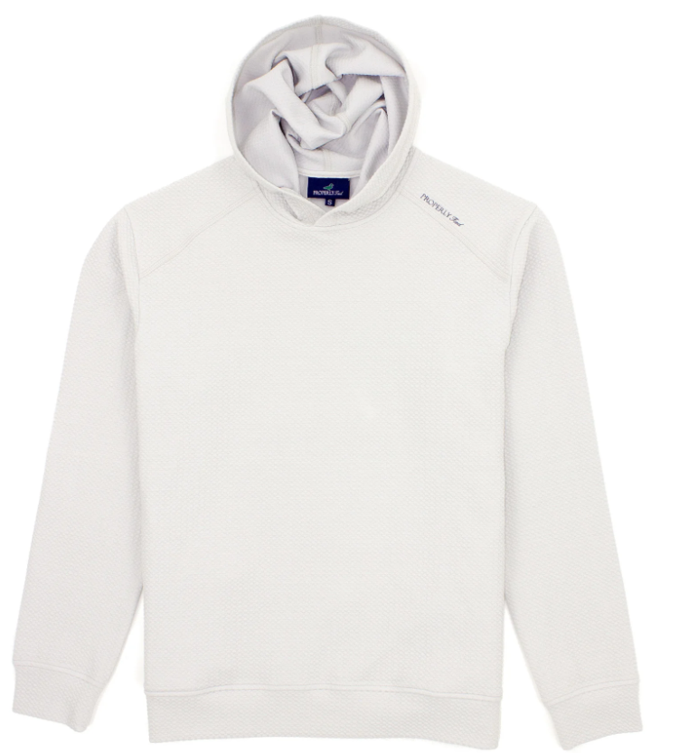 Properly Tied Palmetto Hoodie - Ice Grey