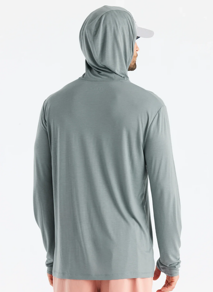 Free Fly Men's Bamboo Lightweight Hoodie - Slate