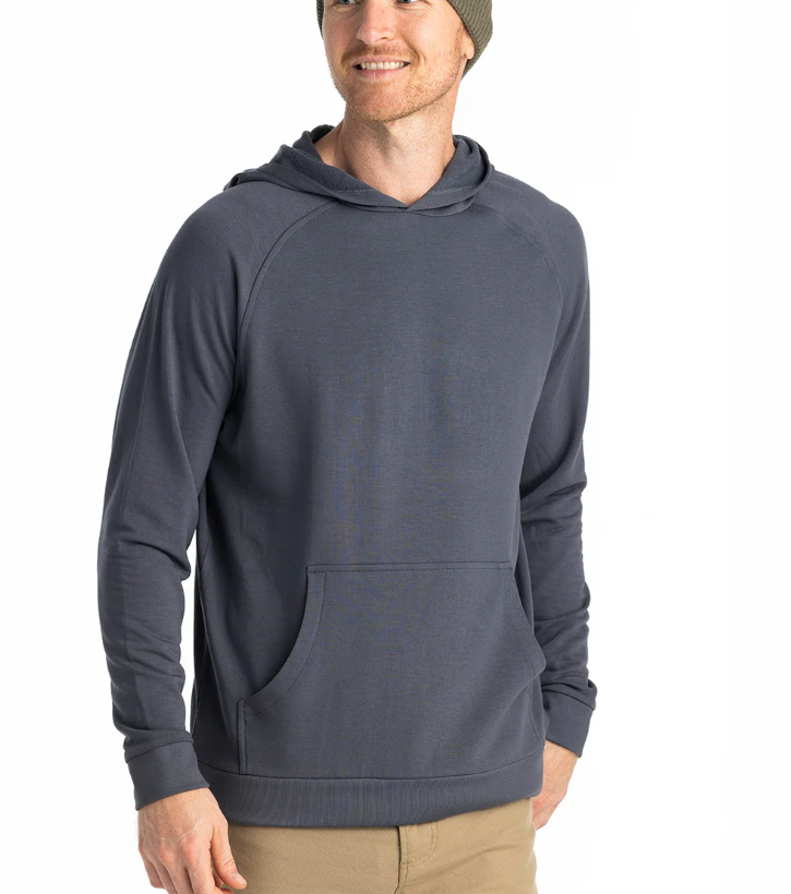 Free Fly Bamboo Lightweight Fleece Hoodie - Storm Cloud