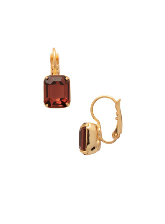 Sorrelli Octavia Dangle Earrings - Bright Gold Maple Syrup