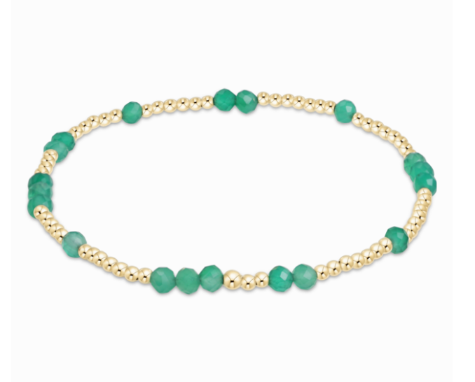 ENewton Hope Unwritten Gemstone Bracelet - Green Onyx