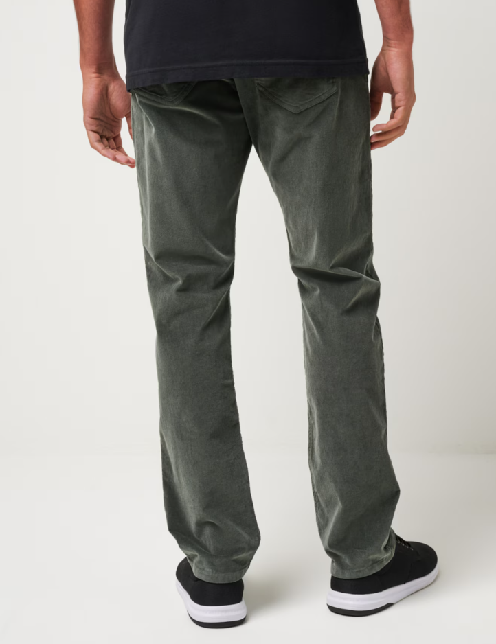 Travis Mathew Start the Journey Corduroy Pant - Dark Olive