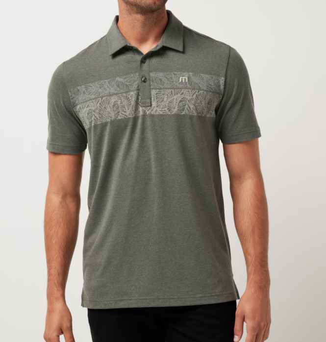 Travis Mathew Forest Canyon Polo - Dark Olive