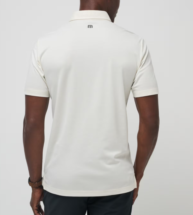 Travis Mathew Kayak Cruise Polo - Vanilla Ice