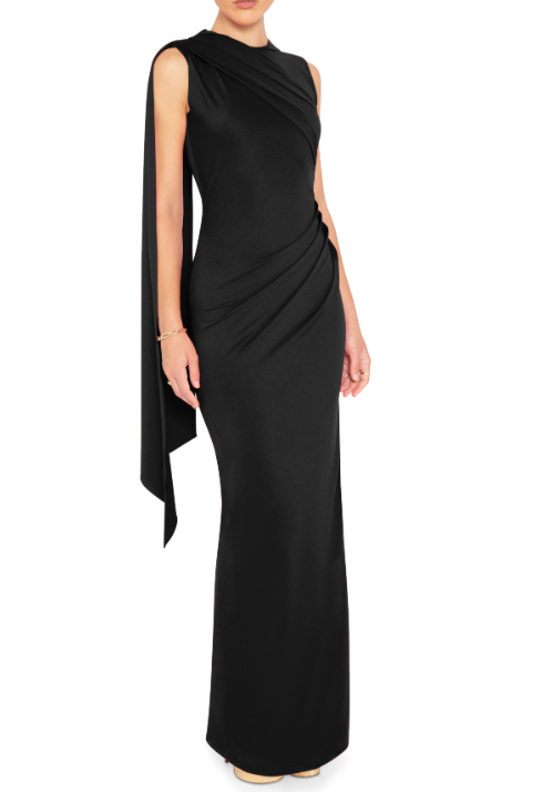 Black Halo Aruna Maxi - Black