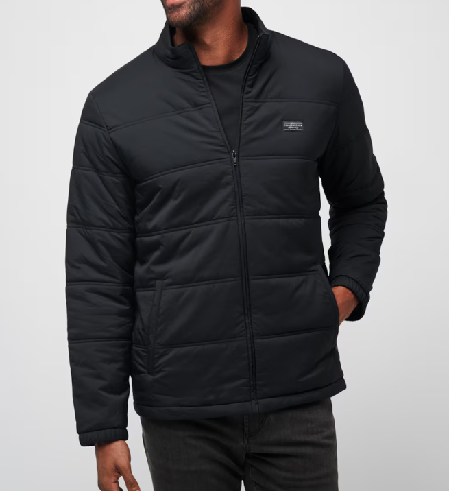 Travis Mathew Palisades Puffer Jacket - Black