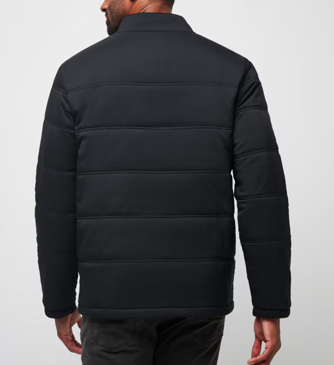 Travis Mathew Palisades Puffer Jacket - Black