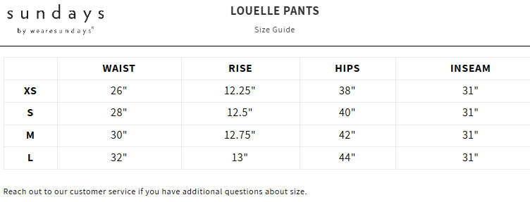 Sundays Louelle Pants - Cream